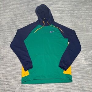 Nike Dri-FIT Polyester Hoodie Stretch Pullover‎ Multicolor Size Large